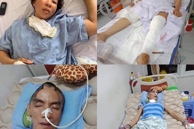 Cha nằm liệt, mẹ nằm viện, thương 3 con nhỏ về tá túc ông nội nghèo khó