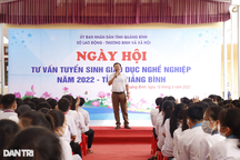 Hơn 1.200 học sinh được tư vấn tuyển sinh giáo dục nghề nghiệp