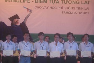 Sinh viên được vay tiền học không tính lãi