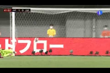 Bàn thắng mở tỷ số của Olympic Nhật Bản