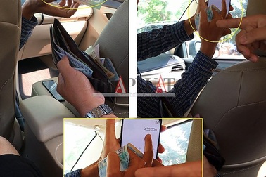 Chiêu trò "đồng 500.000 có ma" của các taxi dù