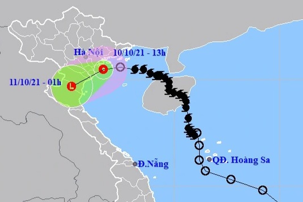 Bão số 7 suy yếu thành áp thấp nhiệt đới, nhiều nơi tiếp tục mưa rất to - 1 Bão số 7 suy yếu thành áp thấp nhiệt đới, nhiều nơi tiếp tục mưa rất to - 1