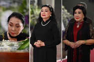 NSND Kim Cương, Bạch Tuyết, Lệ Thủy… đến viếng NSND Lý Huỳnh
