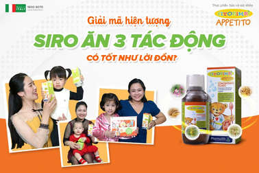 Giải mã sức hút của siro ăn ngon 3 tác động được nhiều mẹ tin dùng