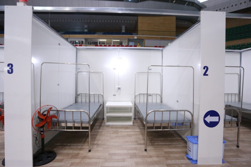 Hình ảnh mới nhất bên trong Bệnh viện dã chiến Tiên Sơn trước giờ bàn giao - 8