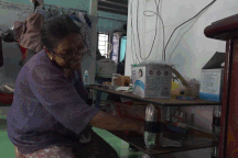 Cảnh sống chung với bụi đỏ của người dân ven dự án sân bay Long Thành