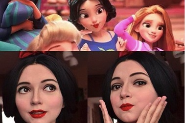 Bất ngờ với cô gái có tài biến hoá thành các nhân vật nổi tiếng