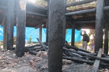 Bộ Công an vào cuộc điều tra vụ cháy Đền thờ Lê Lai