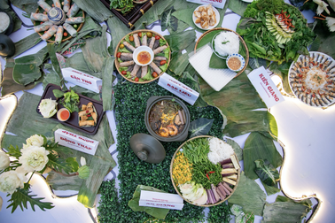 Lần đầu Việt Nam có mô hình bản đồ ẩm thực "khổng lồ" đặc sản 63 tỉnh thành