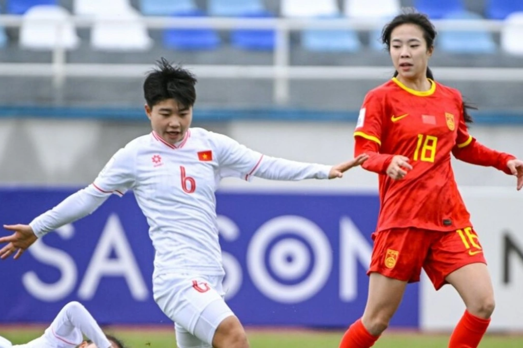 U20 nữ Việt Nam thi đấu kiên cường trước Trung Quốc ở giải châu Á - 1 U20 nữ Việt Nam thi đấu kiên cường trước Trung Quốc ở giải châu Á - 1