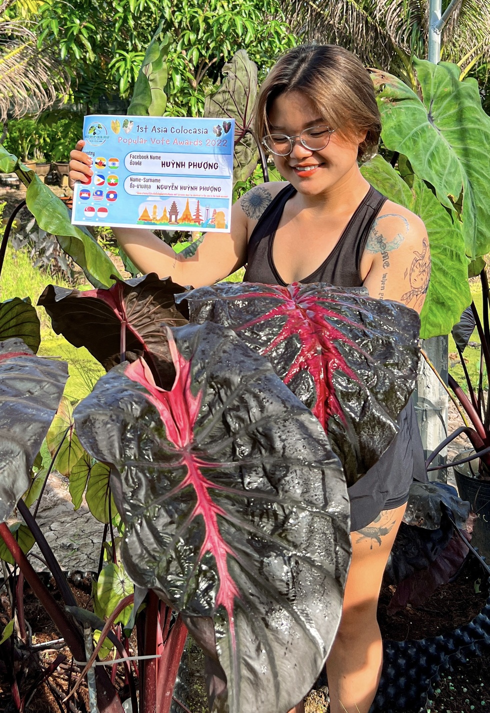 Cô gái An Giang lai tạo giống cây lạ đen - hồng như tên bài hát Blackpink - 3