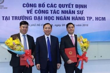 Hai cán bộ Ngân hàng Nhà nước làm lãnh đạo trường ĐH Ngân hàng TPHCM