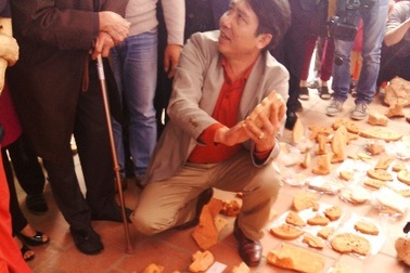 Phát hiện dấu tích kiến trúc cung điện thời Trần