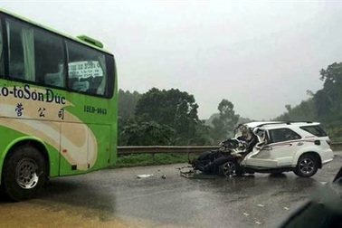 Tai nạn kinh hoàng, 3 chiến sĩ công an tử vong