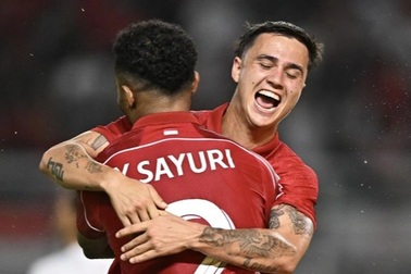 Đội tuyển Indonesia phô diễn sức mạnh, giành chiến thắng 6-0