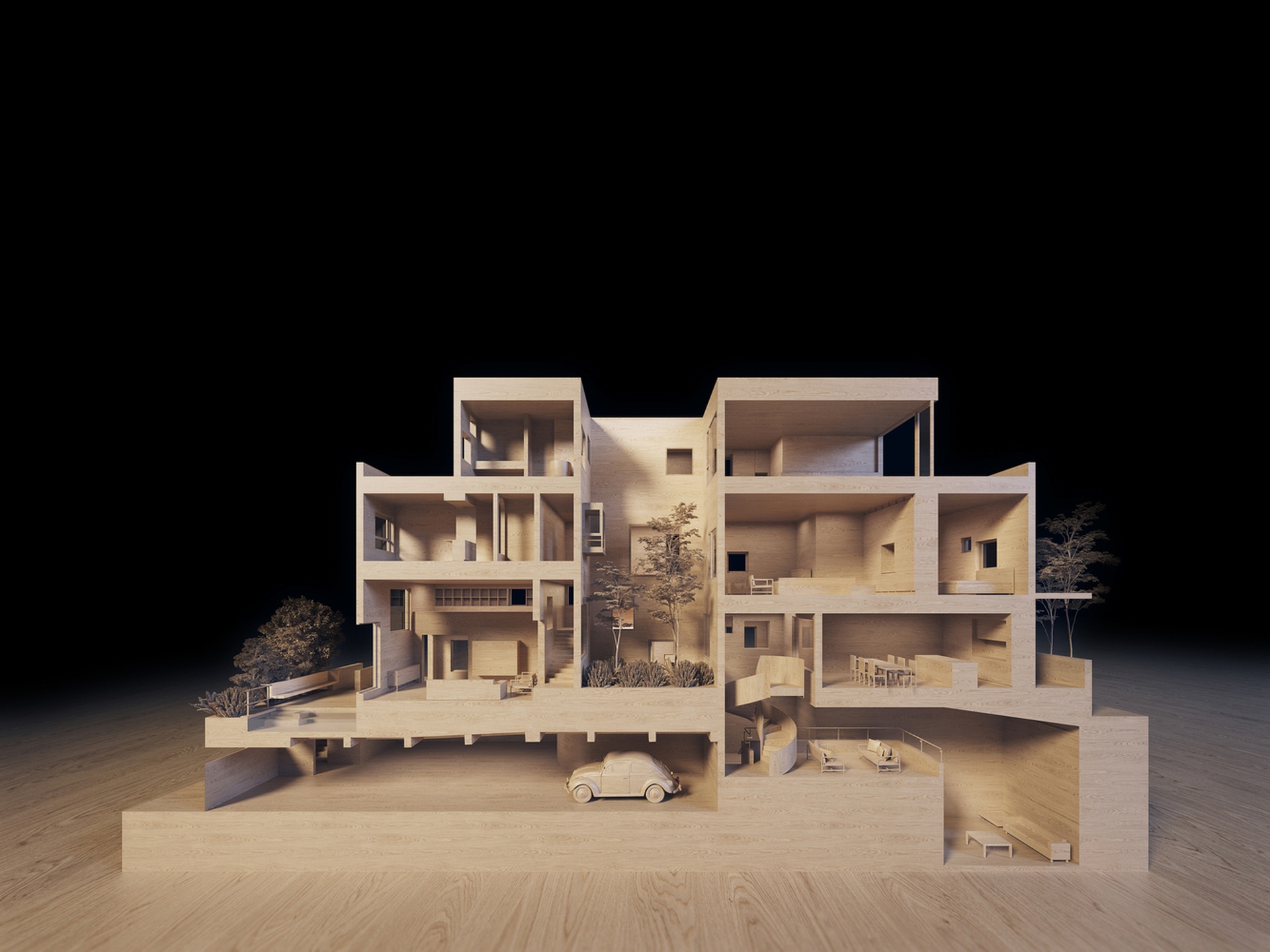 Ngôi nhà thoáng mát với 80 ô cửa sổ và vườn cây ở khắp nơi - 7 Ngôi nhà thoáng mát với 80 ô cửa sổ và vườn cây ở khắp nơi - 7