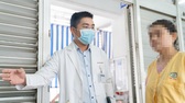 Cô gái bị xe Mercedes húc văng ở TPHCM vẫn hôn mê