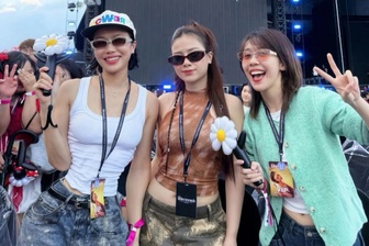 SOOBIN, Diệu Nhi, Dương Hoàng Yến cổ vũ cuồng nhiệt cho G-Dragon