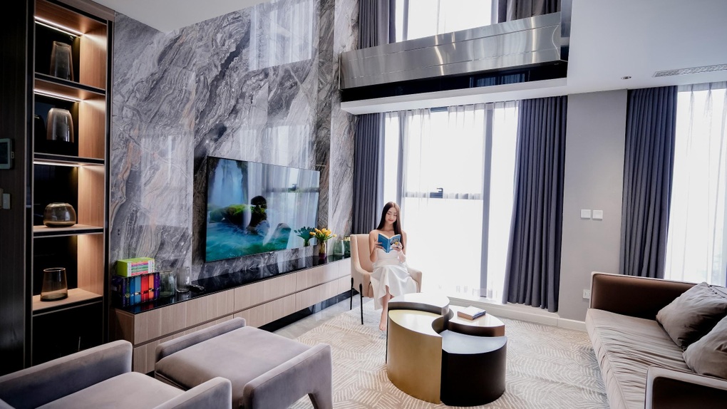 Penthouse đẳng cấp của Hoa hậu Lương Thùy Linh tại Sunshine City - 3 Penthouse đẳng cấp của Hoa hậu Lương Thùy Linh tại Sunshine City - 3