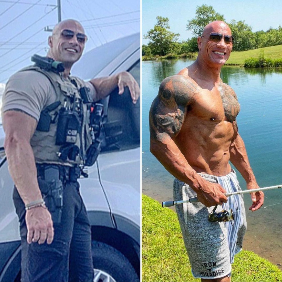 Tài tử cơ bắp Dwayne Johnson thảng thốt vì tìm thấy anh em song sinh - 1 Tài tử cơ bắp Dwayne Johnson thảng thốt vì tìm thấy anh em song sinh - 1