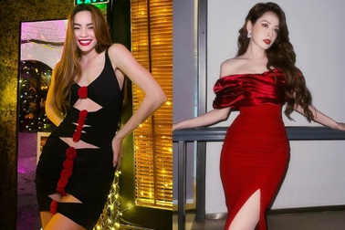 Hồ Ngọc Hà và dàn sao mặc gợi cảm, sành điệu ngày đầu năm