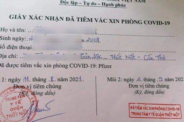 Giám đốc Trung tâm Y tế bị kỷ luật do tiêm vắc xin cho 57 trẻ dưới 18 tuổi