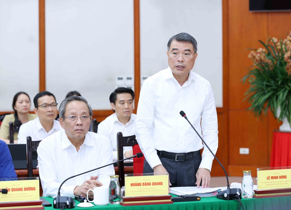 Tổng Bí Thư Tô Lâm làm việc với Ban Tổ chức Trung ương - 3 Tổng Bí Thư Tô Lâm làm việc với Ban Tổ chức Trung ương - 3