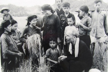 Triển lãm ảnh Bác Hồ trong những ngày đầu năm mới