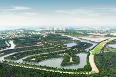 Chất sống xanh tại những căn biệt thự đảo thượng lưu Ecopark