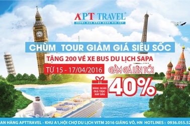 Hàng trăm tour siêu khuyến mại được bán tại Hội chợ Du lịch quốc tế 2016