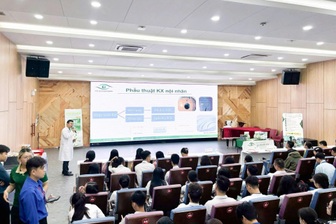 Mắt Sài Gòn Biên Hòa tổ chức hội thảo về tật khúc xạ cho sinh viên