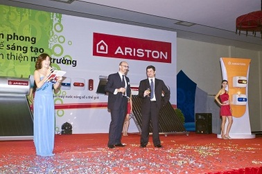 Ariston ra mắt sản phẩm máy nước nóng mới