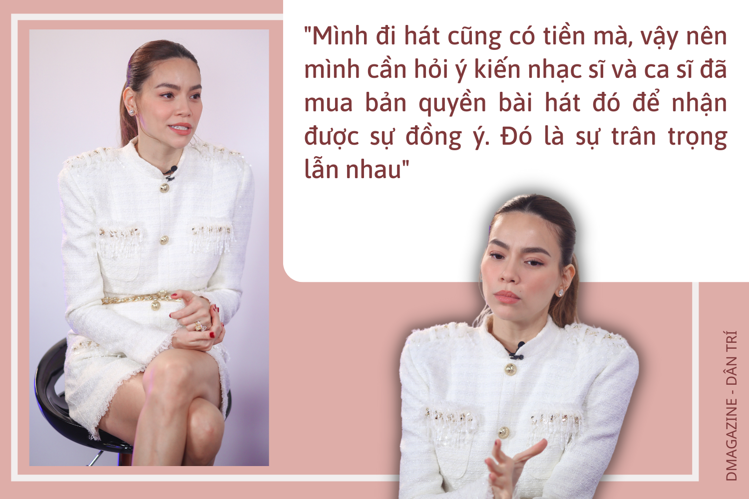 Hồ Ngọc Hà: Kim Lý nói cũng phải để cho anh ấy mặc đồ chú rể - 5 Hồ Ngọc Hà: Kim Lý nói cũng phải để cho anh ấy mặc đồ chú rể - 5