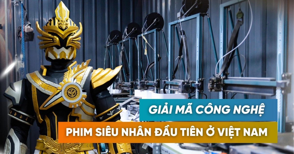 Siêu Nhân 'Made in Vietnam' Đầu Tiên Xuất Hiện: Chiến Thần Lạc Hồng Với Bộ Giáp 3D Độc Đáo!