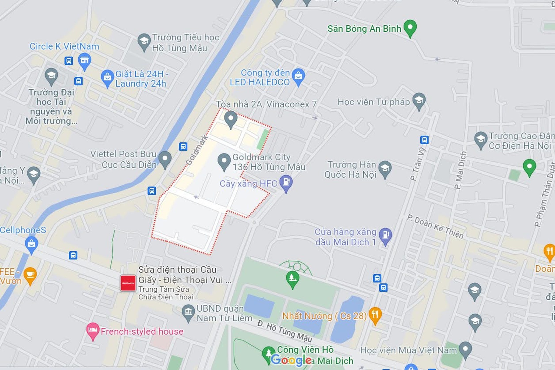 Những tuyến đường quy hoạch qua khu đô thị vạn dân Goldmark City - 17 Những tuyến đường quy hoạch qua khu đô thị vạn dân Goldmark City - 17