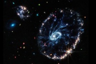 Kính viễn vọng James Webb ghi lại cảnh va chạm thiên hà dữ dội