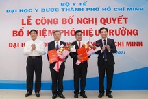Trường ĐH Y dược TP.HCM bổ nhiệm 2 Phó hiệu trưởng, chưa có hiệu trưởng