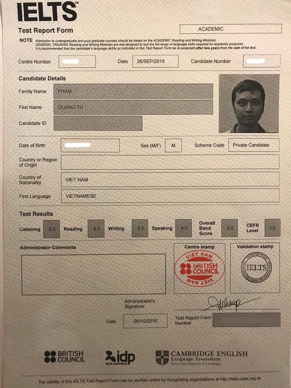 Làm thế nào để được IELTS 9.0? - 2 Làm thế nào để được IELTS 9.0? - 2