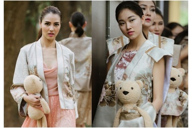 Hồng Quế cùng dàn mẫu gây chú ý khi ôm gấu bông lên sàn diễn thời trang