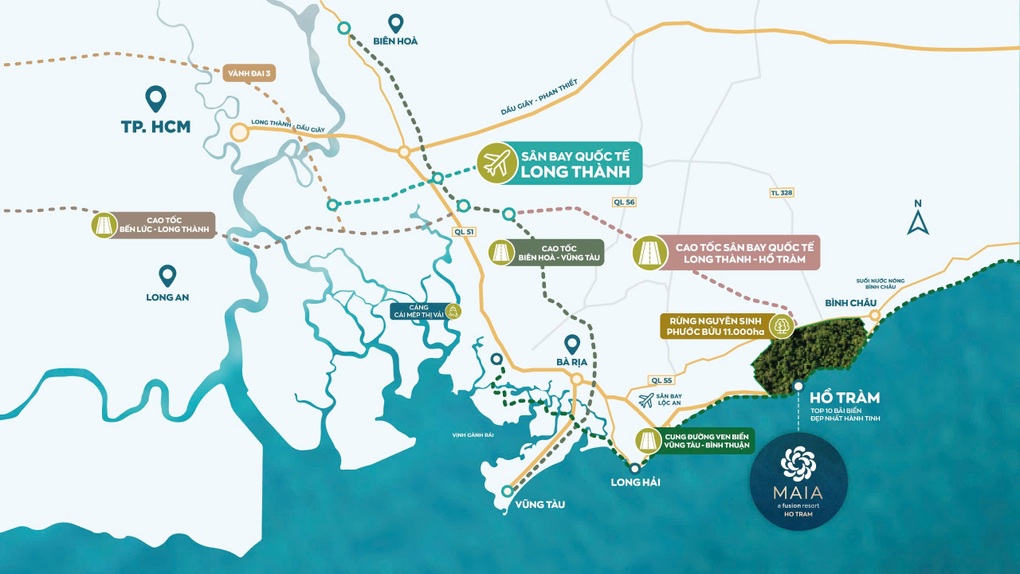 The Grand Ho Tram: Thủ phủ nghỉ dưỡng - vui chơi - giải trí của TPHCM và miền Nam - 1 The Grand Ho Tram: Thủ phủ nghỉ dưỡng - vui chơi - giải trí của TPHCM và miền Nam - 1