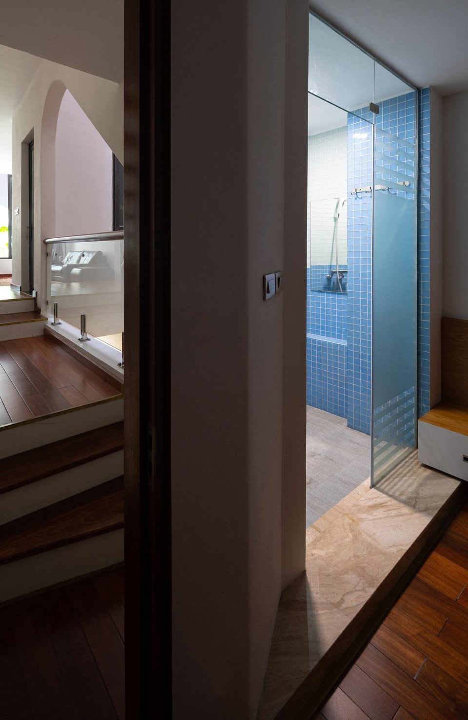 Ngôi nhà 5 tầng có mặt tiền độc đáo, nổi bật trên phố Hà Nội - 14