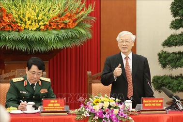 Tổng Bí thư, Chủ tịch nước: Chặn cho được biểu hiện suy thoái trong quân đội