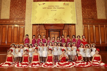 "Nốt nhạc yêu thương" - Đánh thức giấc mơ nghệ thuật của trẻ