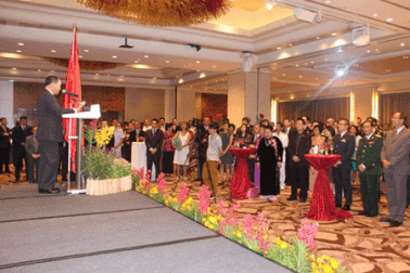 Kỷ niệm 70 năm thành lập QĐND Việt Nam tại Singapore