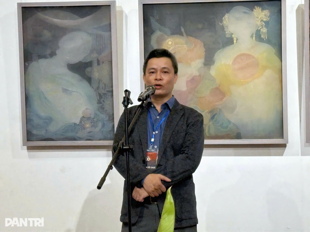 Triển lãm “100+” tôn vinh 100 năm đào tạo Khoa Hội họa - 3