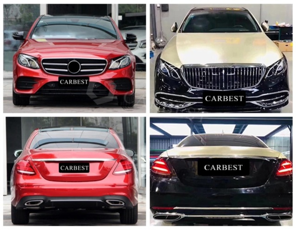 Hô biến E-Class thành Maybach S-Class bằng bộ bodykit giá chỉ 1.500 USD - 4 Hô biến E-Class thành Maybach S-Class bằng bộ bodykit giá chỉ 1.500 USD - 4