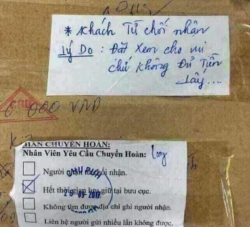 Dở khóc dở cười với muôn kiểu bom hàng: Làm khổ chủ quán, làm tội shipper - 6 Dở khóc dở cười với muôn kiểu bom hàng: Làm khổ chủ quán, làm tội shipper - 6