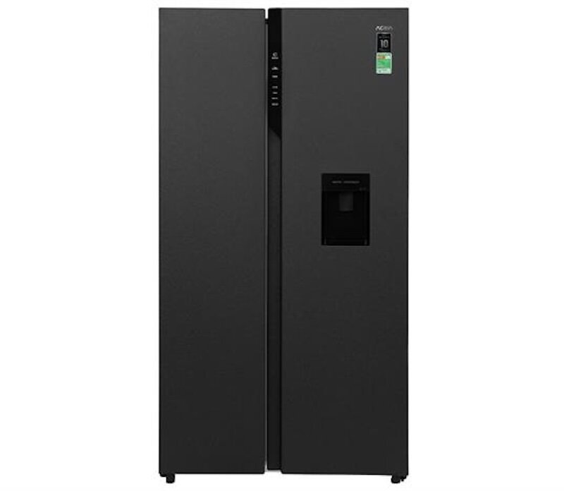 Tủ lạnh Aqua Inverter 550 lít Side By Side AQR-S612XA(WCB) phù hợp với nhà có từ 4 - 5 thành viên