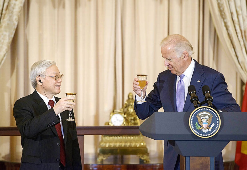 Tổng thống Mỹ Joe Biden thăm Việt Nam: Chuyến thăm tạo đà cho tương lai - 1 Tổng thống Mỹ Joe Biden thăm Việt Nam: Chuyến thăm tạo đà cho tương lai - 1