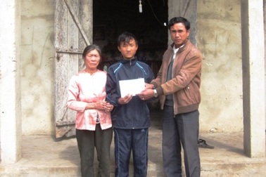 Hơn 55 triệu đồng đến với 3 anh em mồ côi